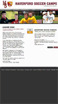 Mobile Screenshot of haverfordsoccercamps.com